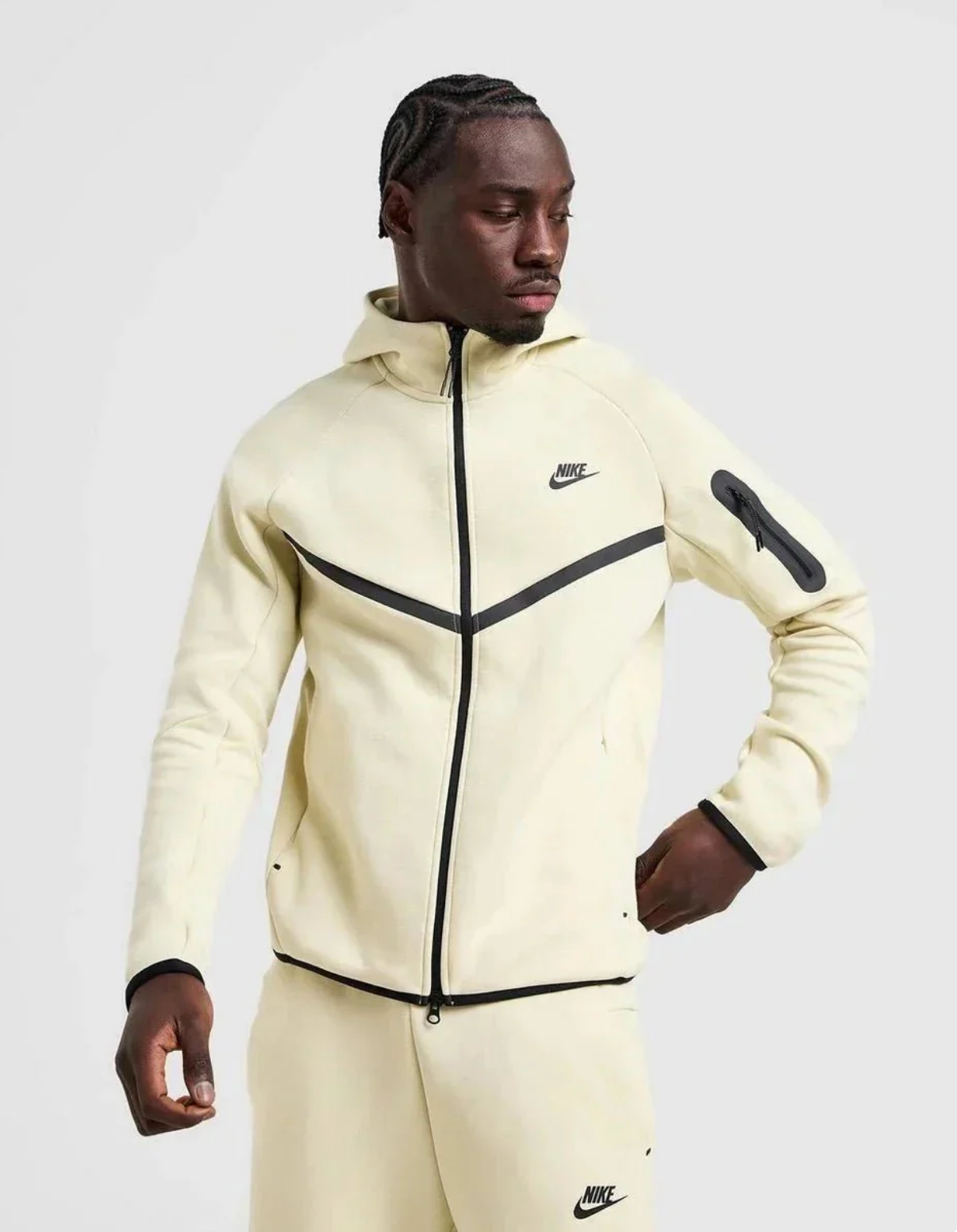Nike Tech Hoodies Jaune