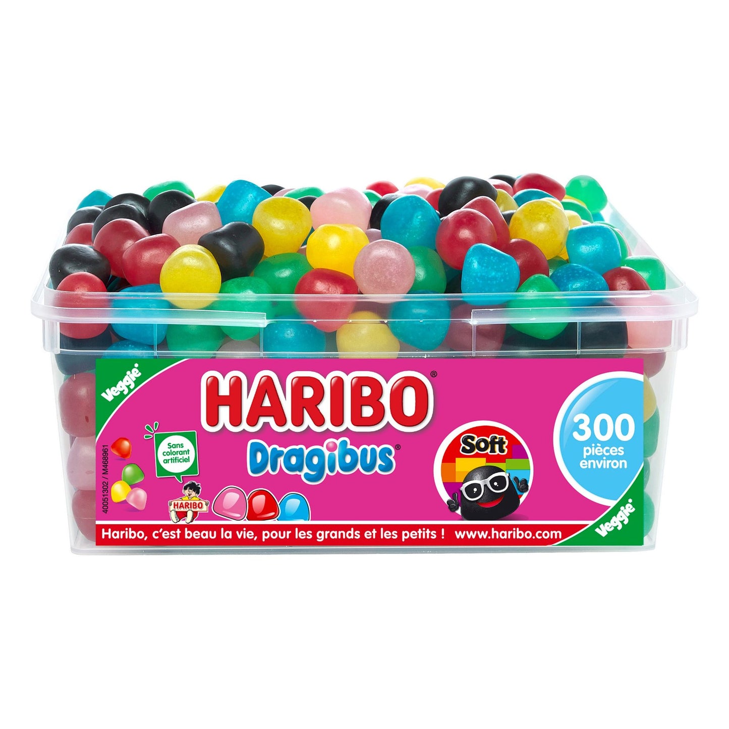 Dragibus Soft - 300 pièces - 1,33 kg