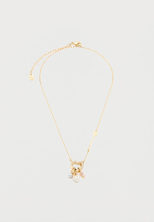 IDYLLIA CUTS FLOWER TONE - Collier - pink