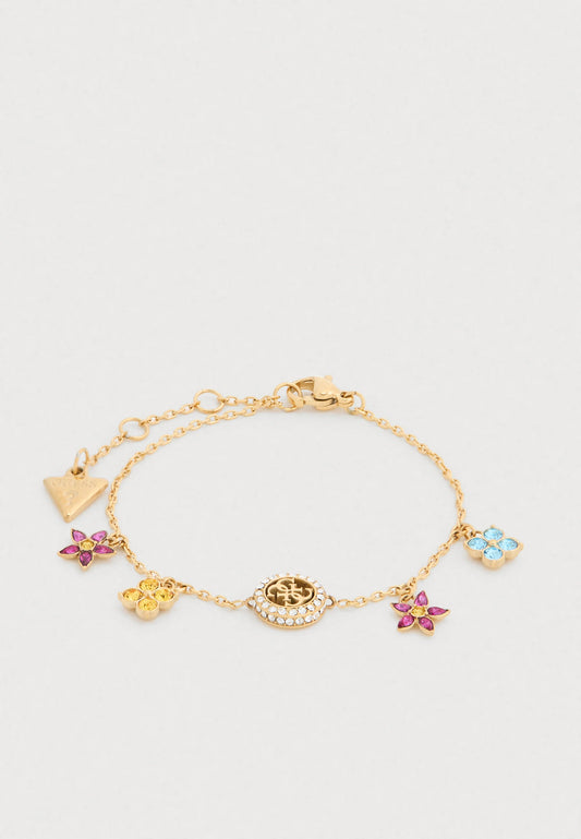 FLOWER - Bracelet - yellow gold-coloured/multi-coloured